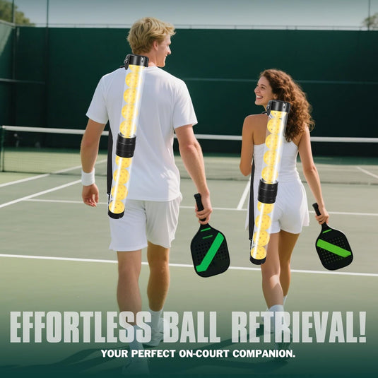 Hikeen Pickleball Ball Retriever with Shoulder Strap