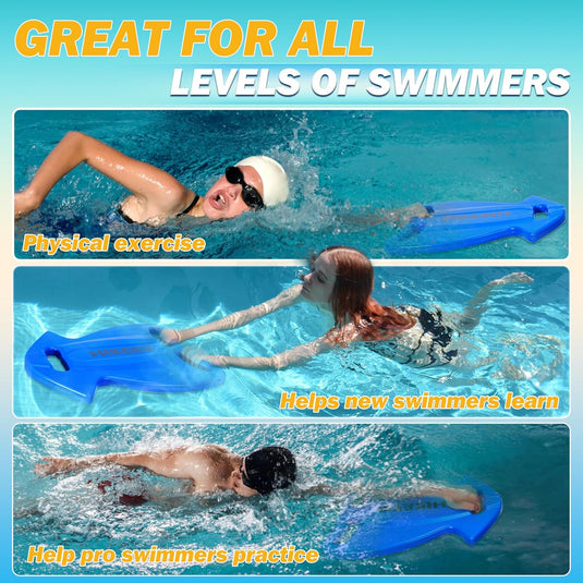 Hikeen Adult Swim Kickboard – Large HDPE Training Board