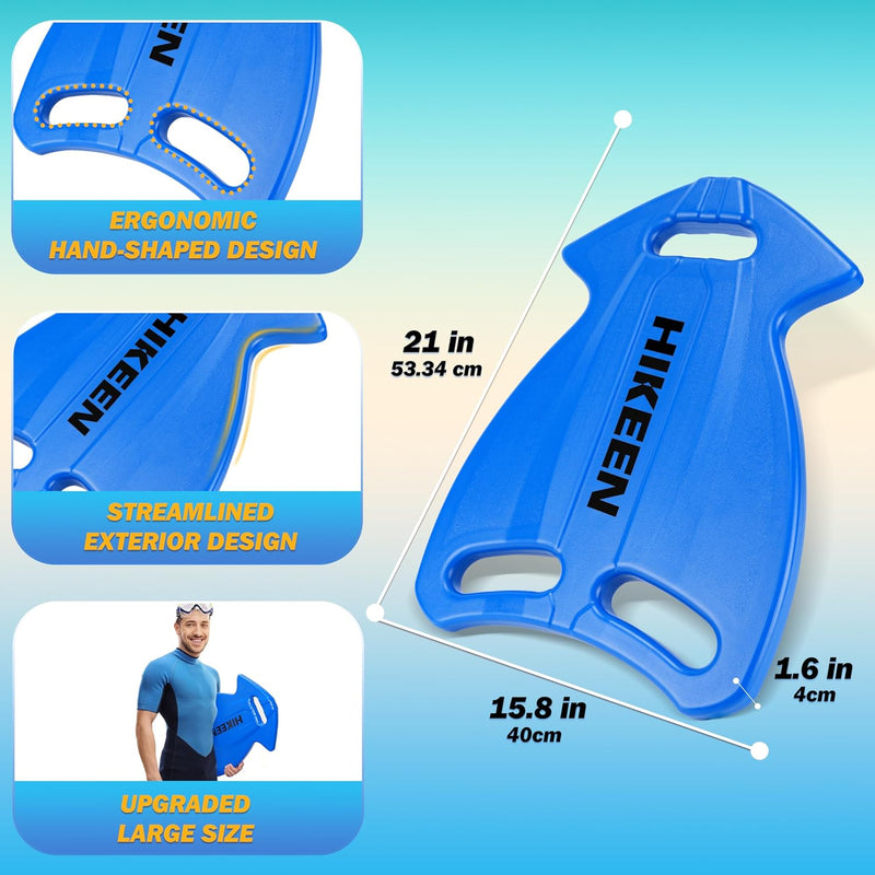 Load image into Gallery viewer, Hikeen Adult Swim Kickboard – Large HDPE Training Board
