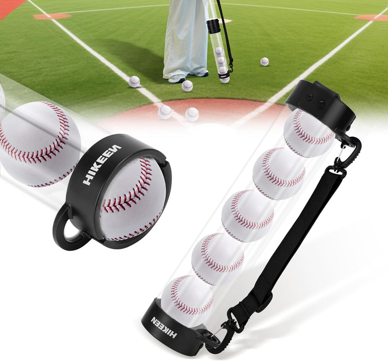 Load image into Gallery viewer, Hikeen Baseball Ball Pickup Tube with Shoulder Strap
