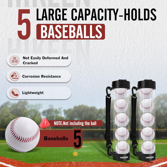 Hikeen Baseball Ball Pickup Tube with Shoulder Strap