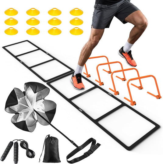 Hikeen Agility Ladder with Carry Bag