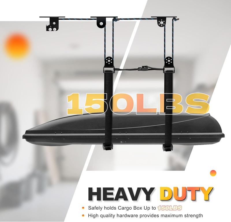 Load image into Gallery viewer, Hikeen Garage Ceiling Hoist for Cargo Boxes
