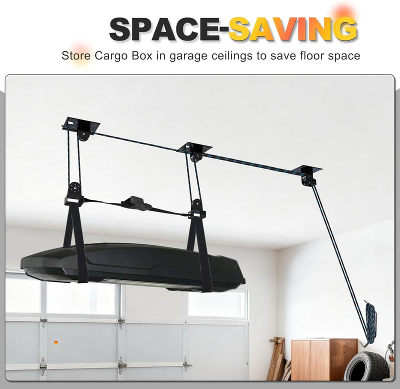 Load image into Gallery viewer, Hikeen Garage Ceiling Hoist for Cargo Boxes
