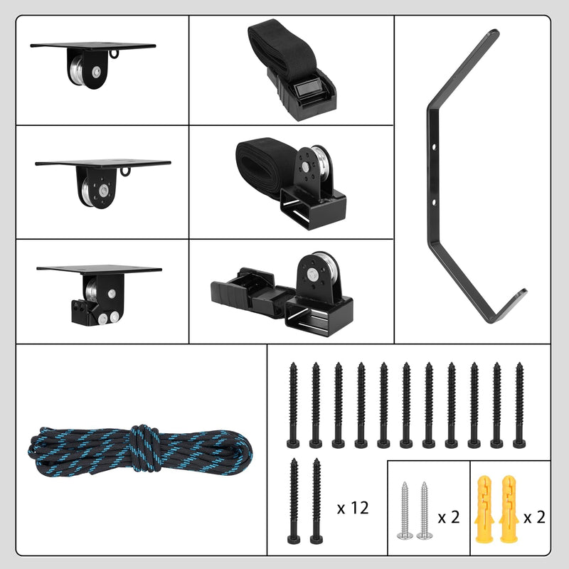 Load image into Gallery viewer, Hikeen Garage Ceiling Hoist for Cargo Boxes

