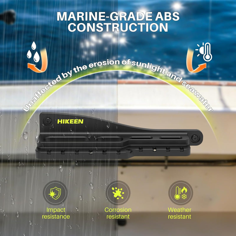 Chargez l'image dans la visionneuse de la galerie, Hikeen Boat Fishing Tool Holder – Screw-Mount Rack for Pliers, Knives &amp; Lures

