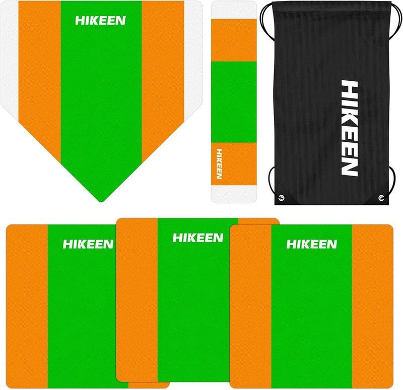 Chargez l'image dans la visionneuse de la galerie, Hikeen 5-Piece Throw Down Baseball &amp; Softball Base Set
