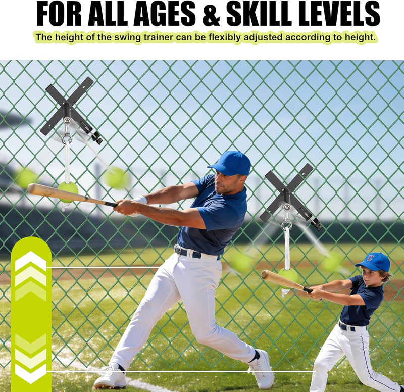 Lataa kuva gallerian katseluohjelmaan Hikeen Baseball &amp; Softball Swing Trainer
