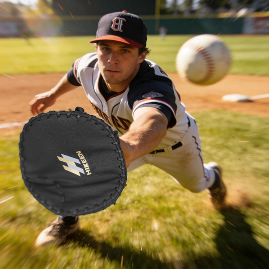 Hikeen 2-Piece Pancake Training Glove Set for Baseball & Softball
