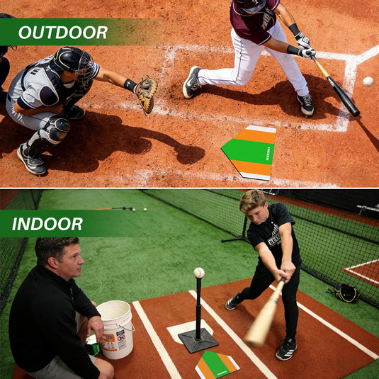 Hikeen 17" Baseball & Softball Home Plate for Practice