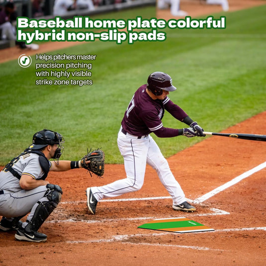 Hikeen 17" Baseball & Softball Home Plate for Practice