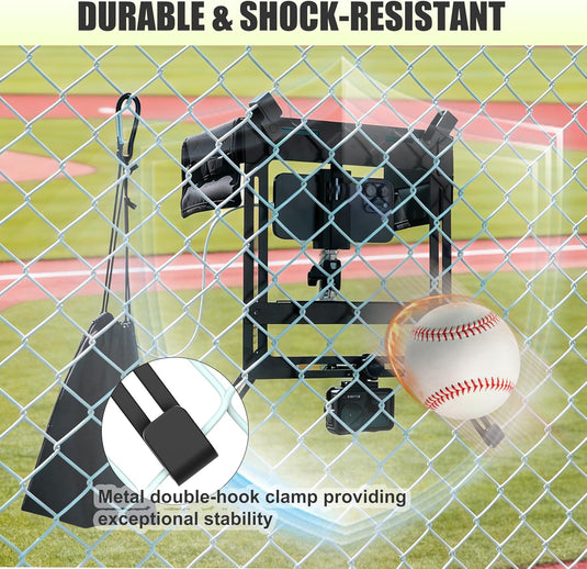 Hikeen Fence Mount Kit for Sports Video Recording & Streaming