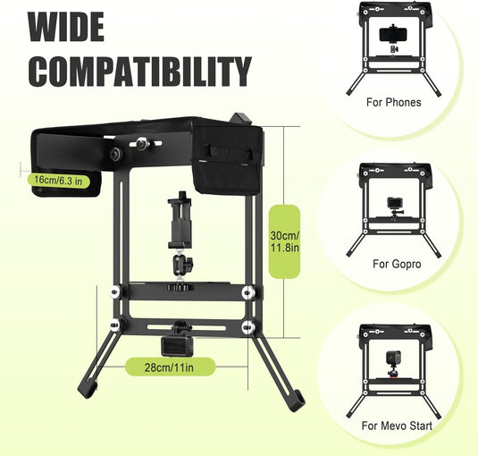 Hikeen Fence Mount Kit for Sports Video Recording & Streaming