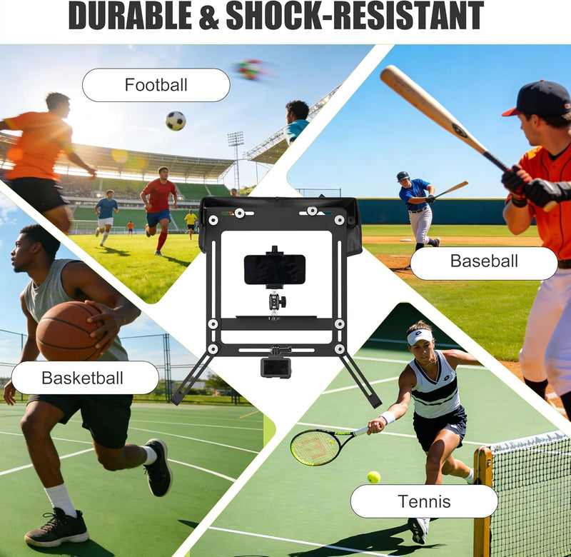 Lataa kuva gallerian katseluohjelmaan Hikeen Fence Mount Kit for Sports Video Recording &amp; Streaming
