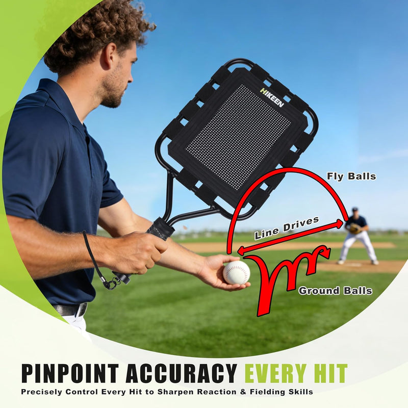 Load image into Gallery viewer, Hikeen Baseball Fungo Racket for Fielding Practice
