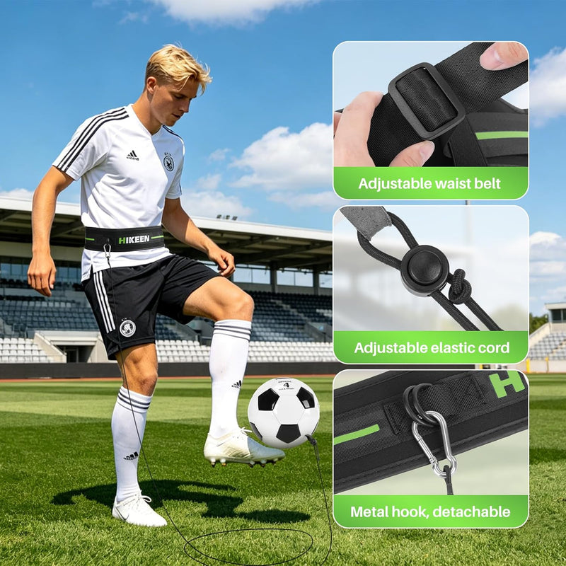 Lataa kuva gallerian katseluohjelmaan Hikeen Soccer Trainer with Rebound Ball
