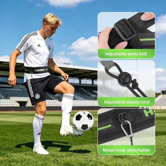 Hikeen Soccer Trainer with Rebound Ball