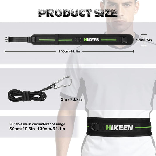 Hikeen Soccer Trainer with Rebound Ball