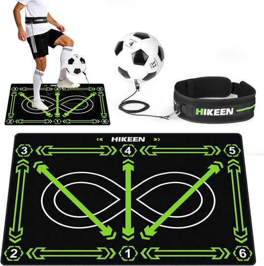 Hikeen Soccer Training Mat with Ball