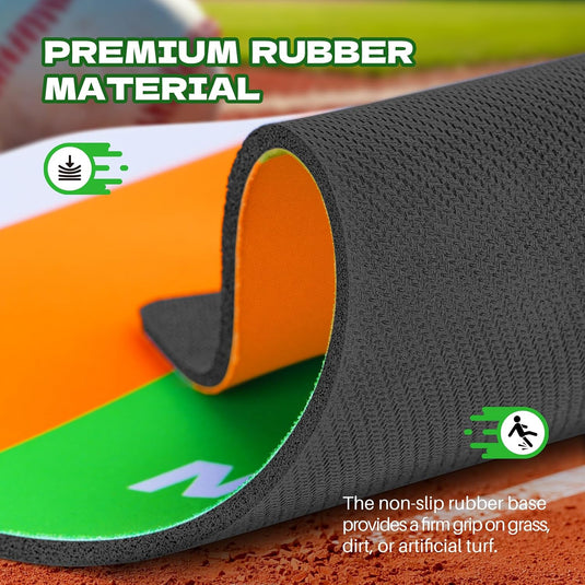 Hikeen Baseball Helmet Bag, Bat Rack & Base Set