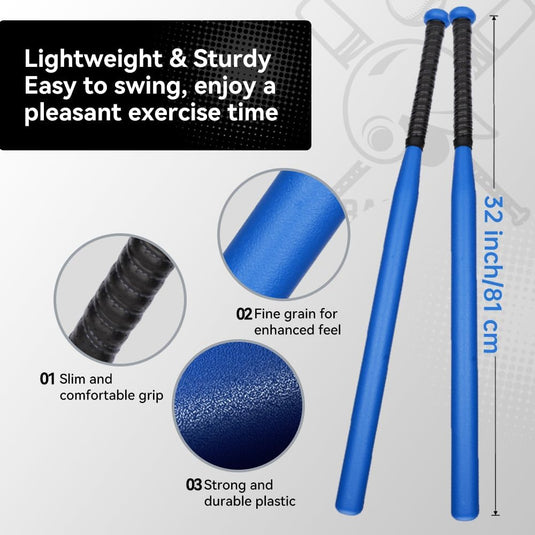 Hikeen Baseball Bat & Base Set for Batting Practice