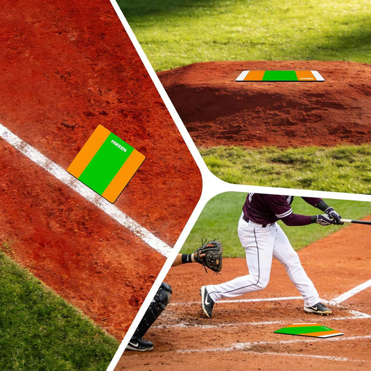 Hikeen Baseball Bat & Base Set for Batting Practice