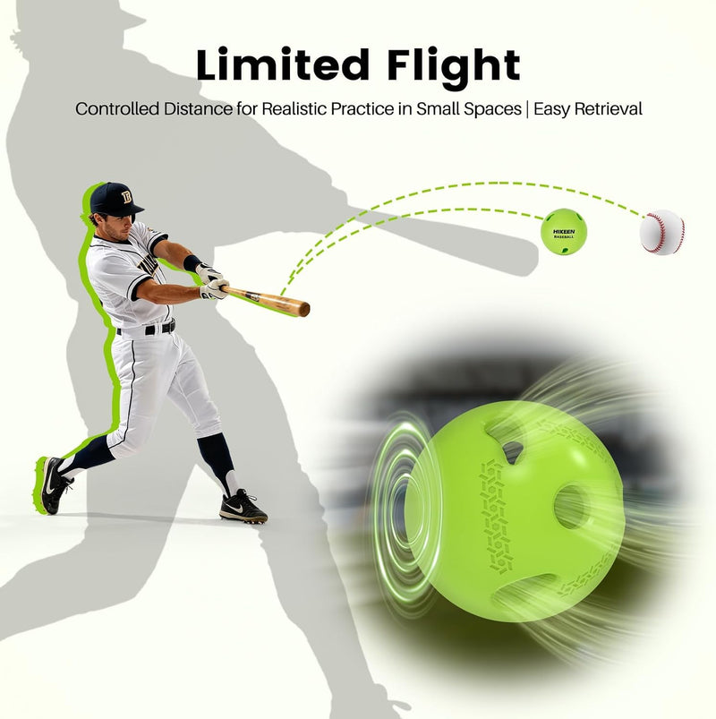 Chargez l'image dans la visionneuse de la galerie, Hikeen 6-Pack Limited Flight Practice Baseballs
