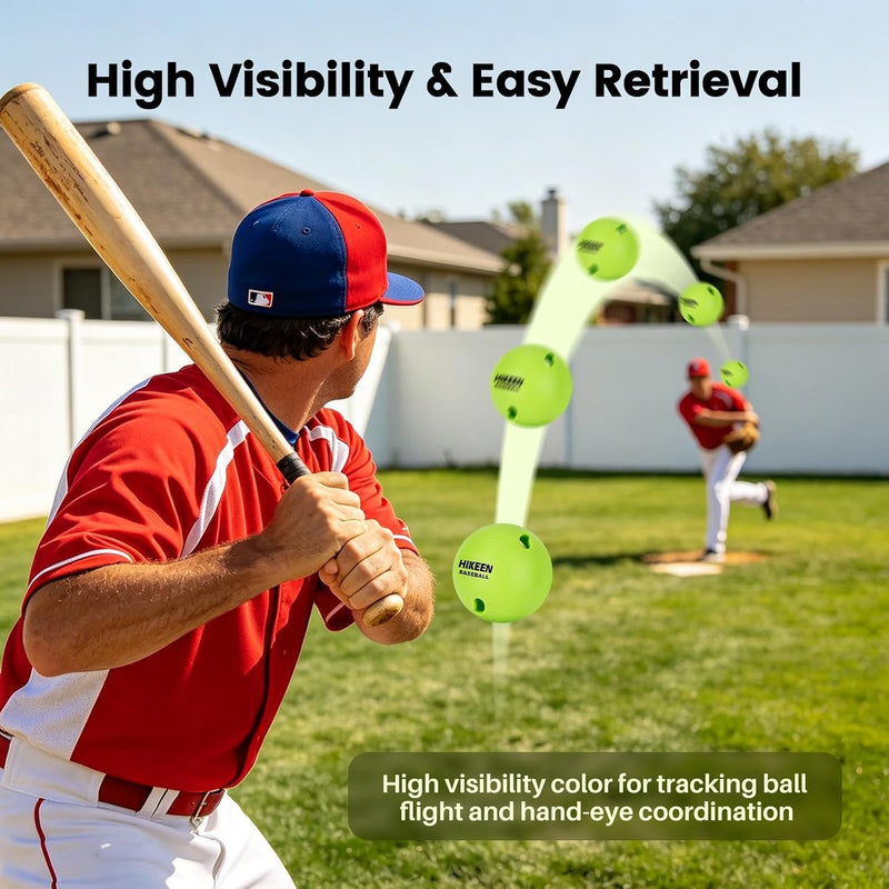 Chargez l'image dans la visionneuse de la galerie, Hikeen 6-Pack Limited Flight Practice Baseballs
