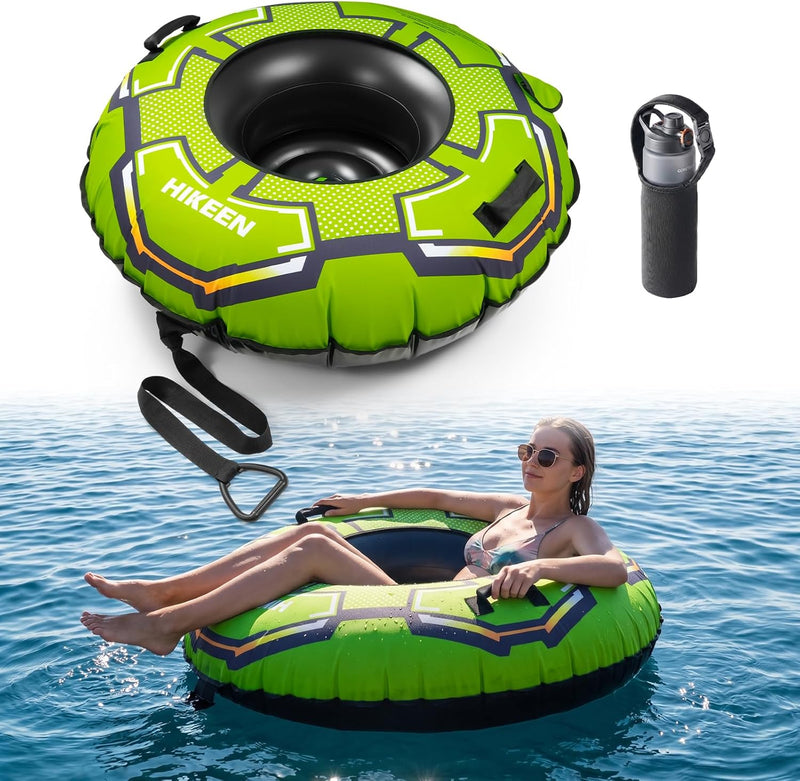 Load image into Gallery viewer, Hikeen River Tube with Removable Cushion &amp; Cup Holder
