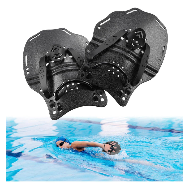 Lataa kuva gallerian katseluohjelmaan Hikeen Swim Hand Paddles with Adjustable Straps
