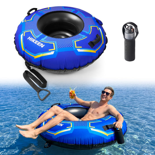 Hikeen River Tube with Removable Cushion & Cup Holder