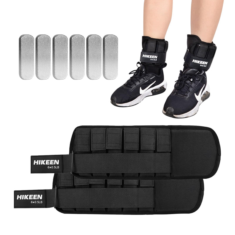 Chargez l'image dans la visionneuse de la galerie, Hikeen Adjustable Ankle Weights – 1 Pair
