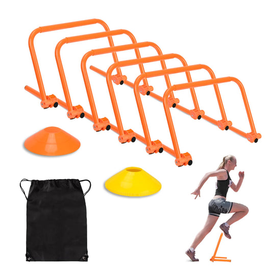 Hikeen Adjustable Agility Hurdles