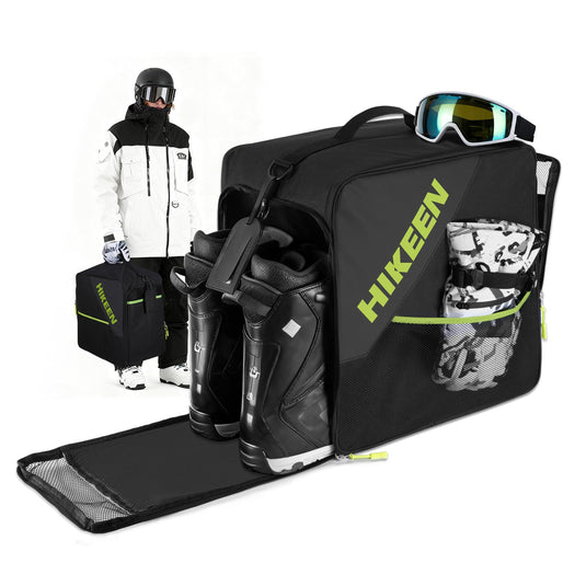 Hikeen Ski Boot Bag with Helmet Compartment – 40L