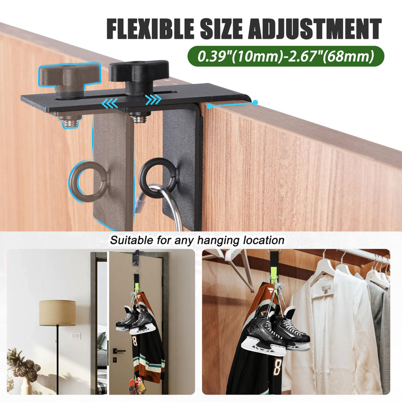Load image into Gallery viewer, Hikeen 7-Hook Hockey Gear Drying Rack
