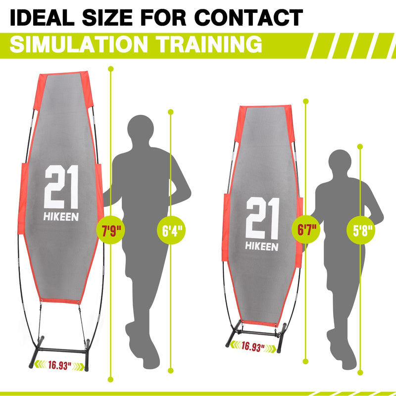 Lataa kuva gallerian katseluohjelmaan Hikeen Basketball Defender Dummy with Folding Poles
