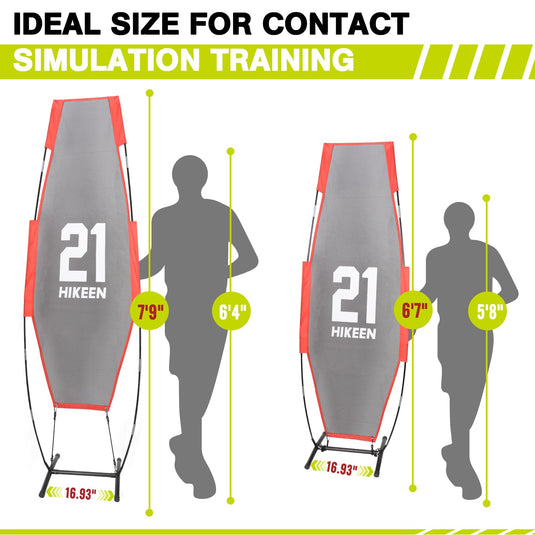 Hikeen Basketball Defender Dummy with Folding Poles