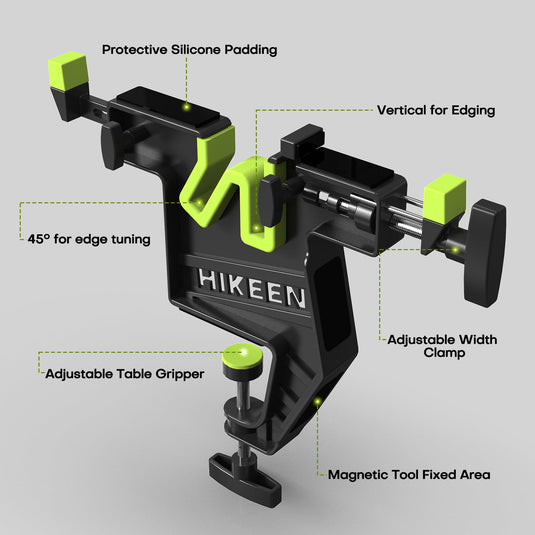 Hikeen Adjustable Ski & Snowboard Vises – 2-Piece Set