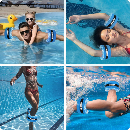 Hikeen EVA Water Aerobics Cuffs & Adjustable Belts