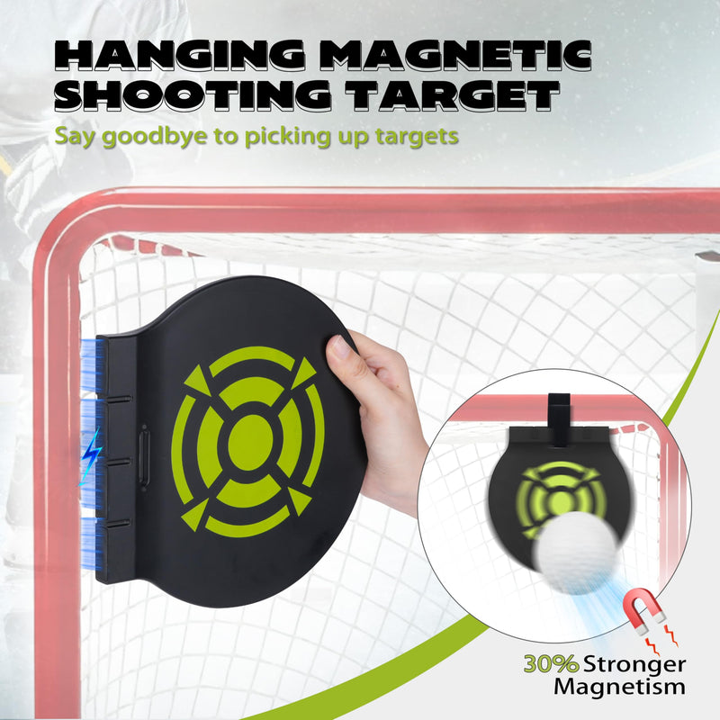 Load image into Gallery viewer, Hikeen Magnetic Hockey Shooting Targets – 4-Pack

