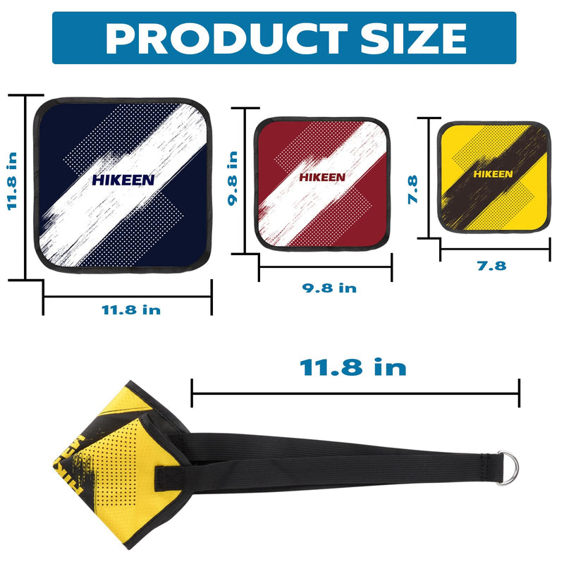 Chargez l'image dans la visionneuse de la galerie, Hikeen Adult Swim Parachute Set with 3 Parachutes &amp; Adjustable Belt
