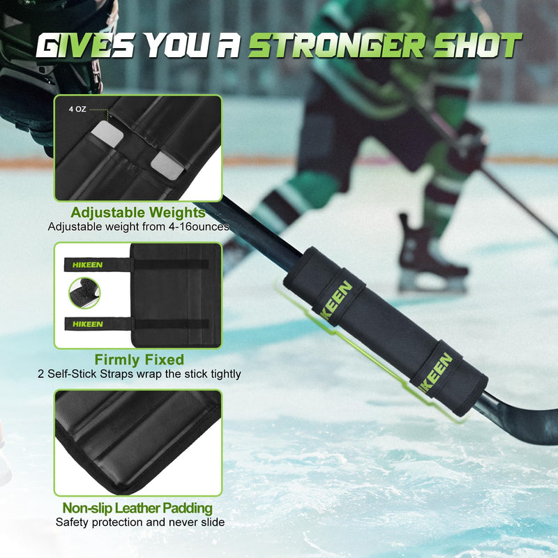 Load image into Gallery viewer, Hikeen Adjustable Hockey Stick Weight – 4–16 oz
