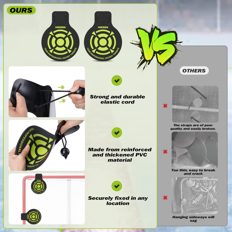 Load image into Gallery viewer, Hikeen Hockey Shooting Targets – 4-Pack
