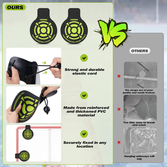 Hikeen Hockey Shooting Targets – 4-Pack