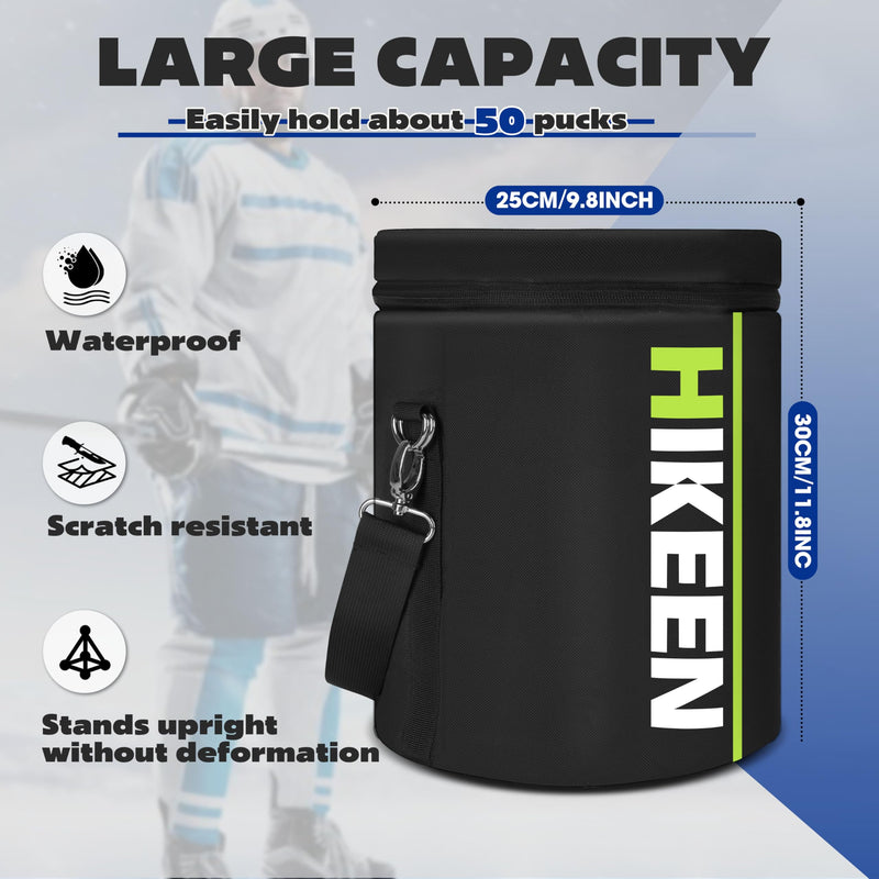 Load image into Gallery viewer, Hikeen Hockey Puck Bag – 50-Puck Capacity
