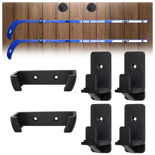 Hikeen Hockey Stick Wall Mount & Gear Drying Rack