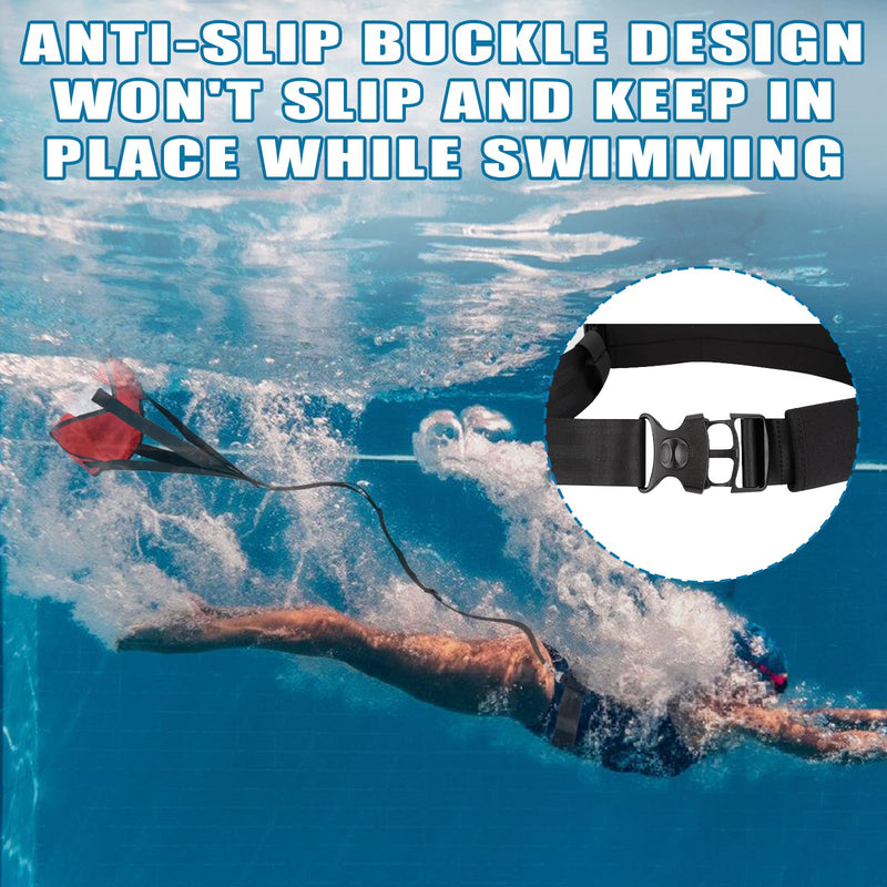 Chargez l'image dans la visionneuse de la galerie, Hikeen Adult Swim Parachute Set with 3 Parachutes &amp; Adjustable Belt
