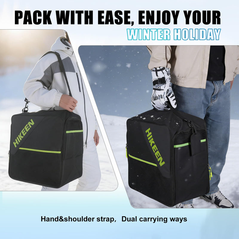 Chargez l'image dans la visionneuse de la galerie, Hikeen Ski Boot Bag with Helmet Compartment – 40L
