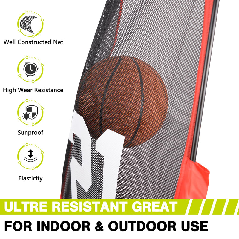 Lataa kuva gallerian katseluohjelmaan Hikeen Basketball Defender Dummy with Folding Poles
