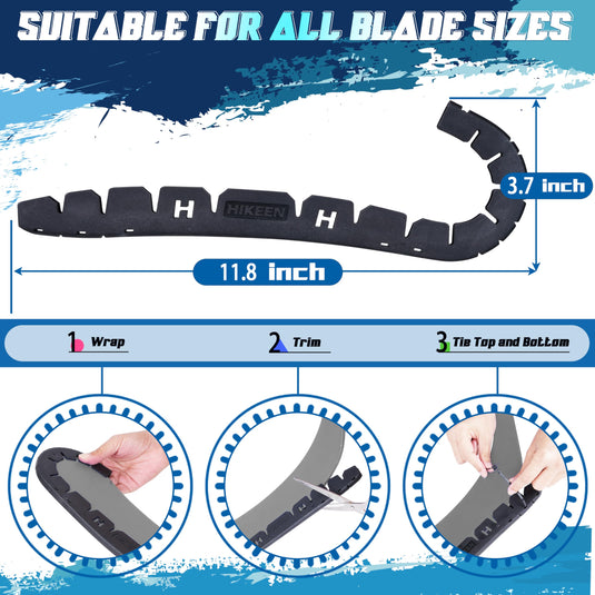 Hikeen Hockey Stick Blade Protector with 25 Wrap Ties